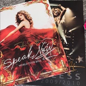 Taylor Swift VIP Concert booklets